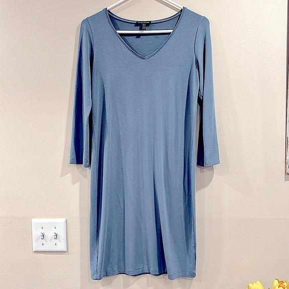 🔥Eileen Fisher Gray Dress🔥 - Picture 1 of 5